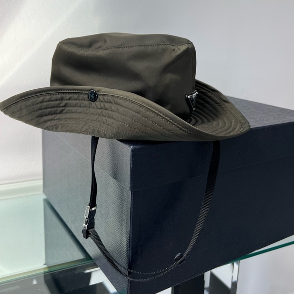 Prada Re-Nylon Bucket Safari Hat - Picture 2 of 14